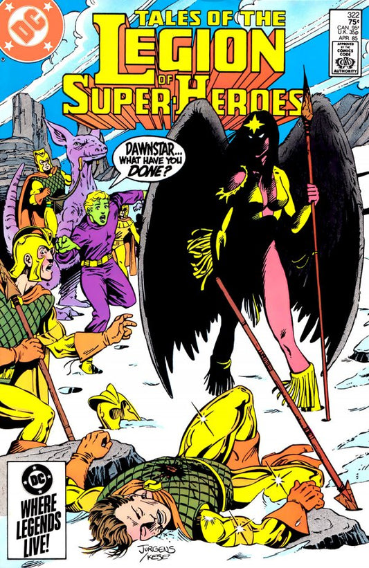 Tales of the Legion of Super-Heroes #322