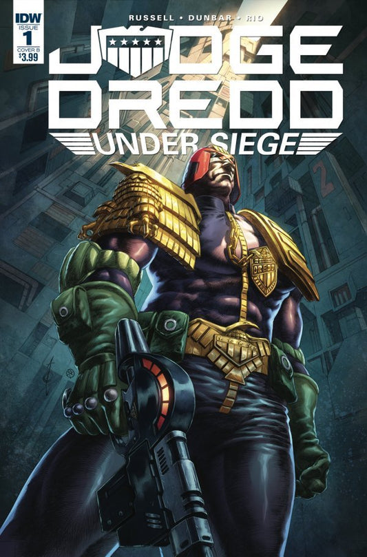 Judge Dredd Under Siege #1 (Of 4) Cvr B Quah