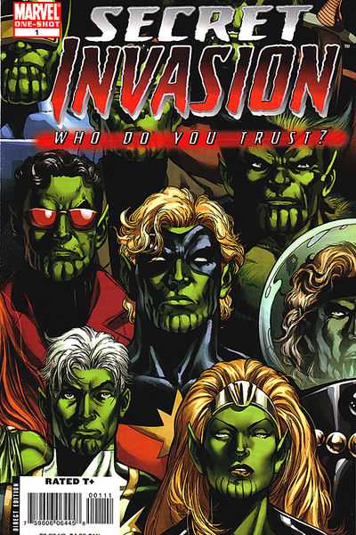 Secret Invasion: Who Do You Trust? #1 (2008) (High Grade)
