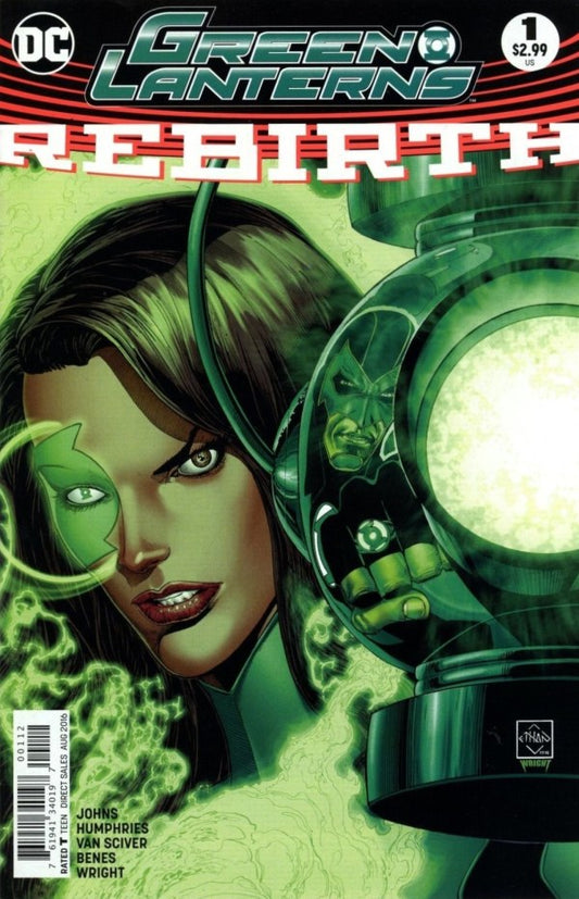 Green Lanterns: Rebirth #1 2nd Printing