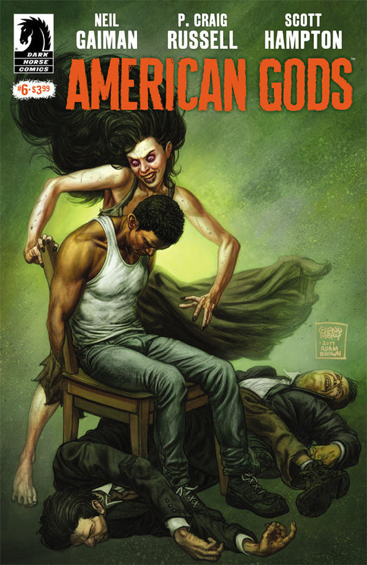 Neil Gaiman American Gods #6 (Mr)