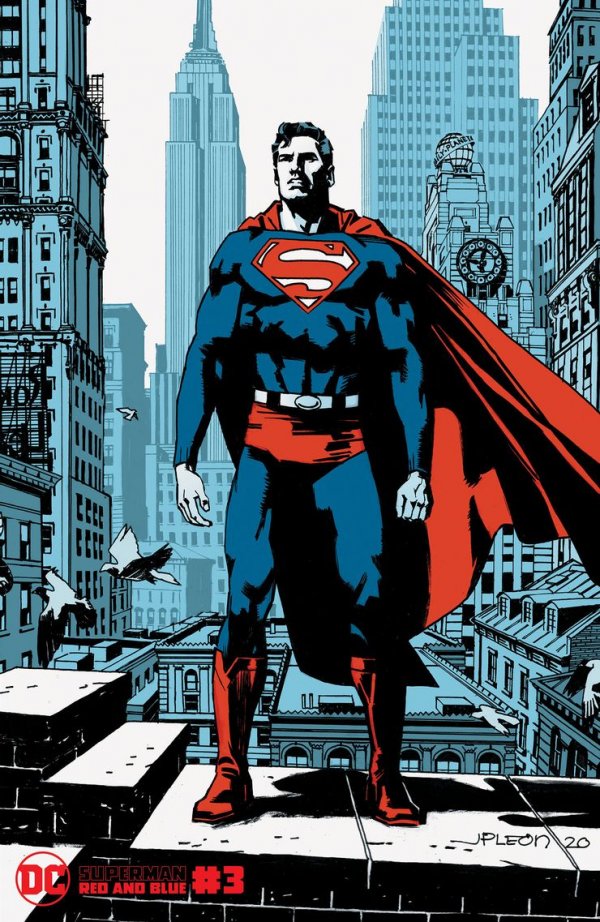 Superman Red & Blue #3 Cvr B Leon