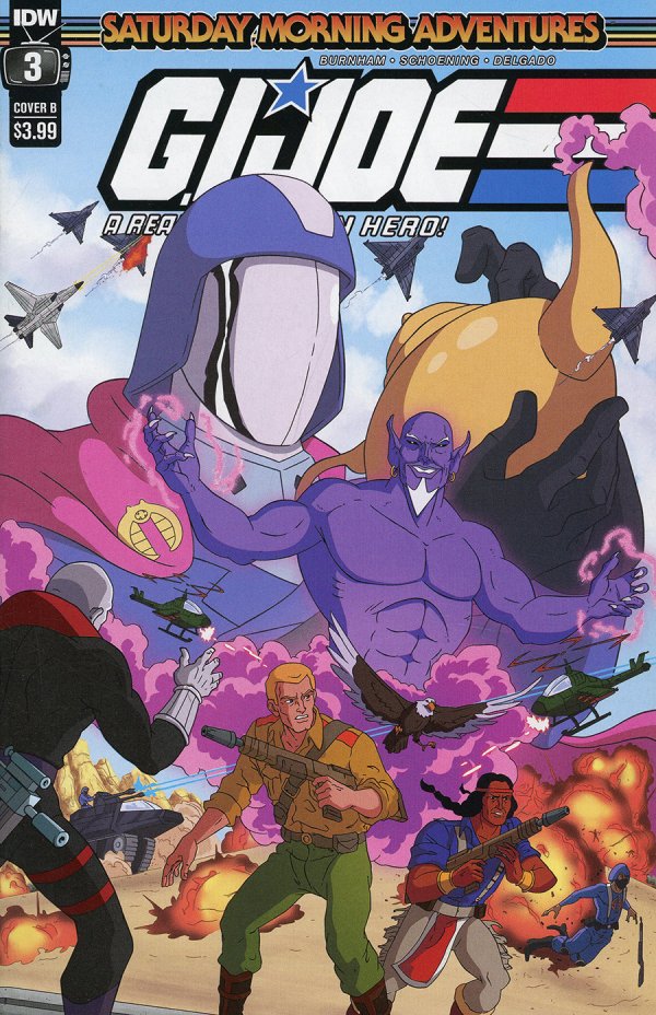 G.I. Joe Rah Saturday Morning Adventure #3 (Of 4) Cover B Phil Murphy