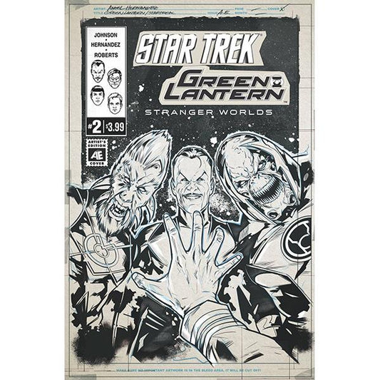 Star Trek Green Lantern Vol 2 #2 Artist Ed Var