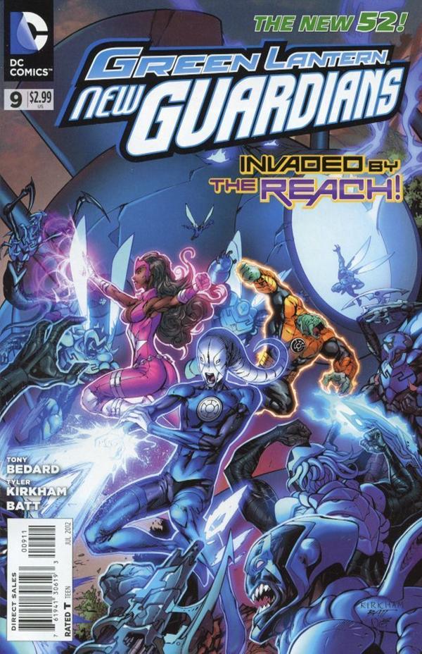 Green Lantern New Guardians #9