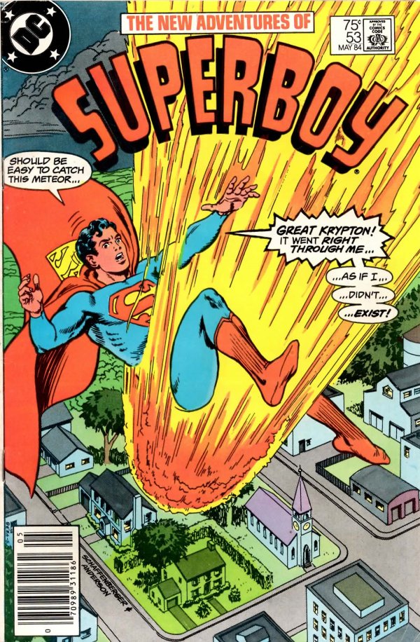 The New Adventures of Superboy #53 (1984) (Mid Grade)