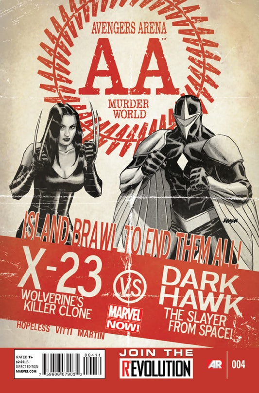 Avengers Arena #4 Now