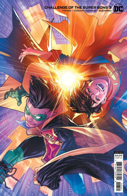 Challenge Of Super Sons #3 Cvr B Cardstock Var