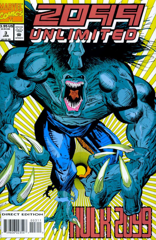 2099 Unlimited #3 (1993) (Mid Grade)