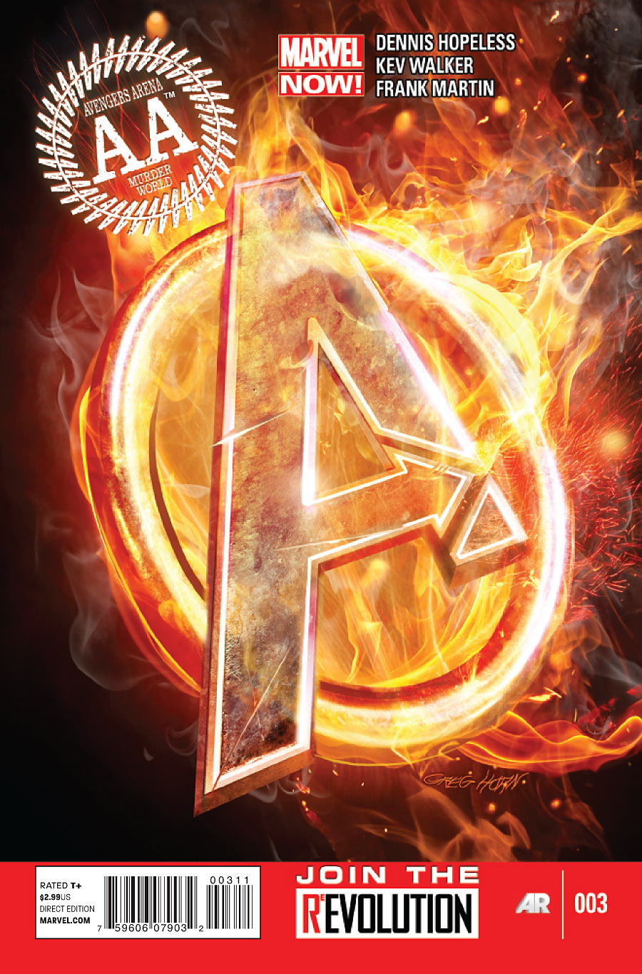 Avengers Arena #3 Now