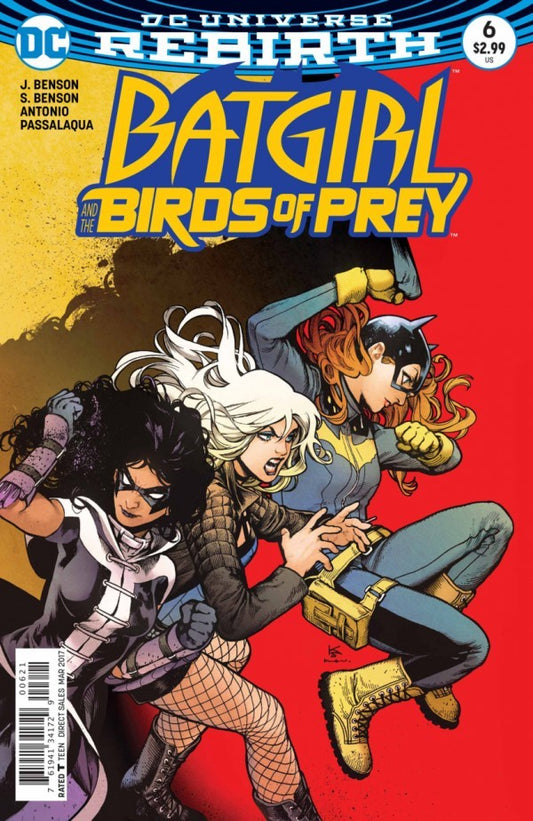 Batgirl And The Birds Of Prey #6 Variant Edition