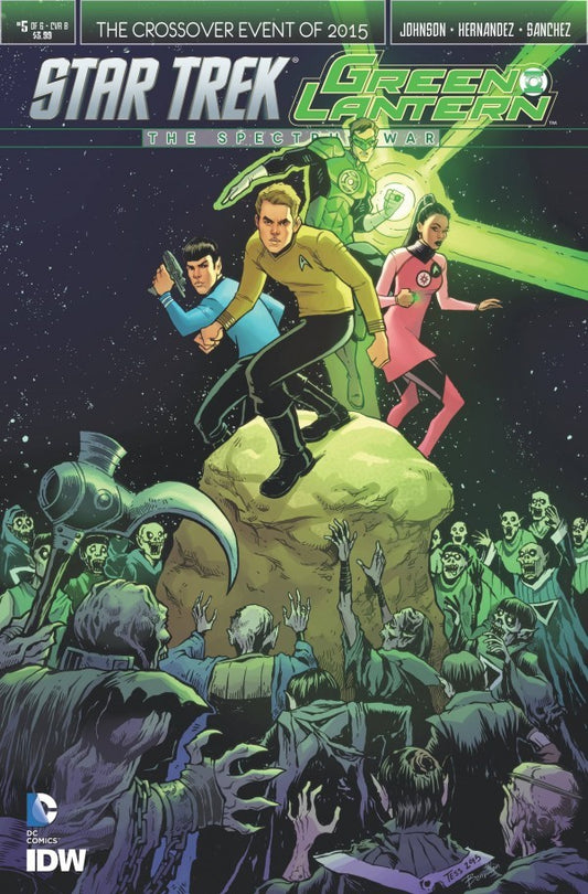 Star Trek/Green Lantern: Spectrum War #5 (Fowler Var) (High Grade)