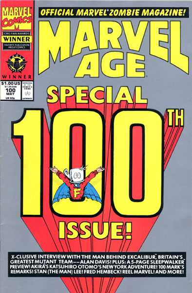 Marvel Age #100 (1991) (Mid Grade)