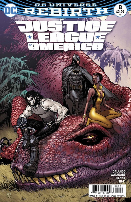 Justice League Of America #8 Var Ed