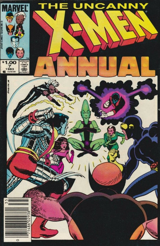 Uncanny X-Men Annual #7 Newsstand Edition