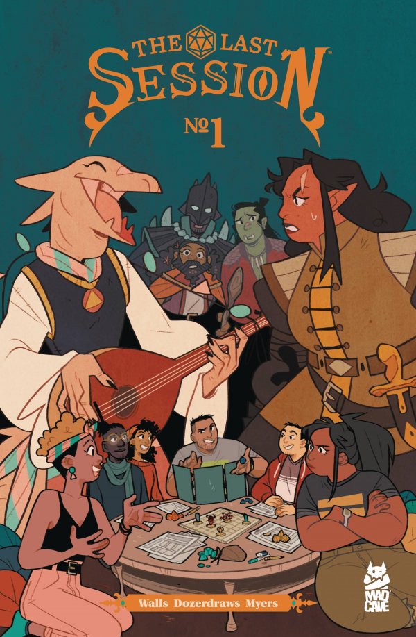 The Last Session #1 Cover A Dozerdraws