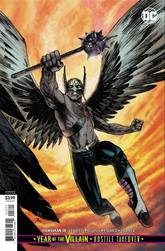 Hawkman #18 Var Ed Yotv