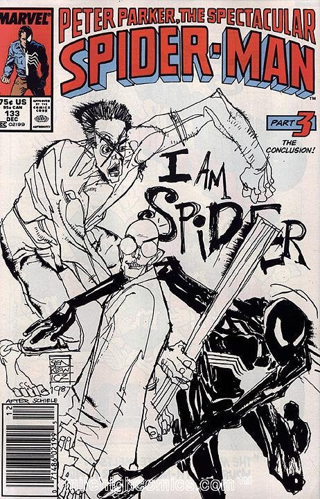 Peter Parker, The Spectacular Spider-Man #133 Newsstand Edition