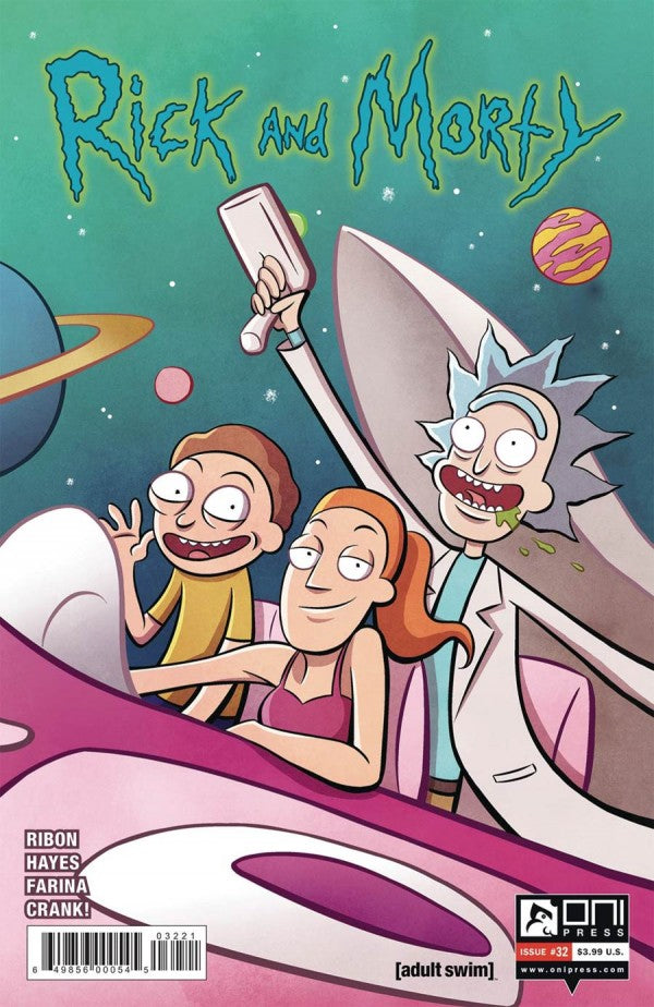 Rick & Morty #32 Variant Edition Variant Blas