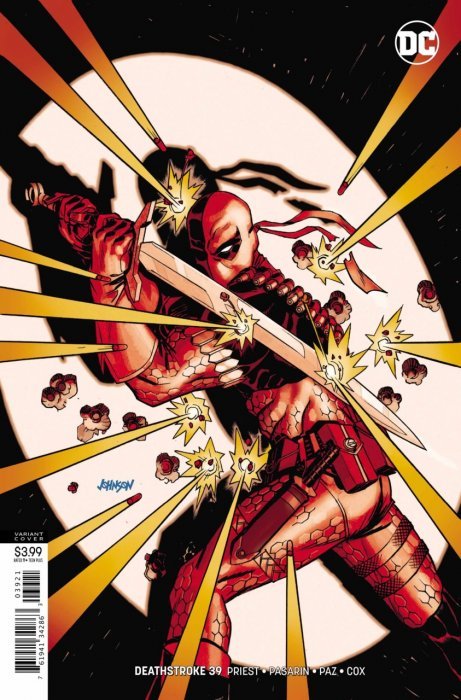 Deathstroke #39 Dave Johnson Variant
