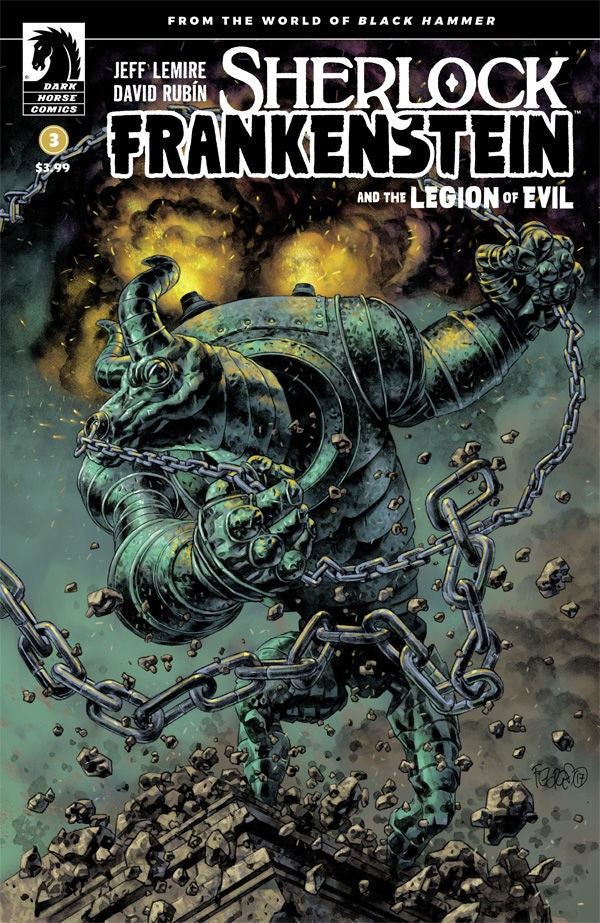 Sherlock Frankenstein & Legion Of Evil #3 (Of 4) Fegredo Variant