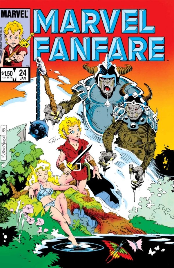 Marvel Fanfare #24 (1986) (Mid Grade)