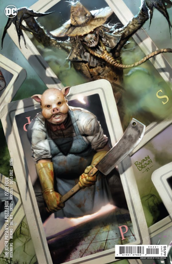 Joker Presents A Puzzlebox #4 (Of 7) Cvr B Brown Card Stock