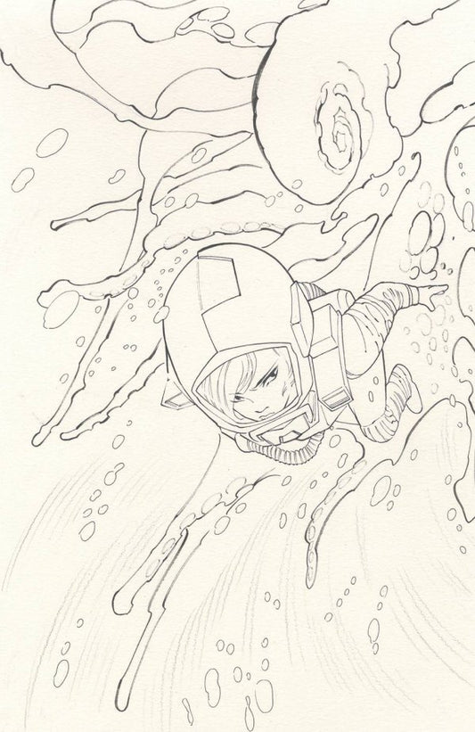 Deep Beyond #1 Cover E Peach Momoko Sketch Virgin Variant