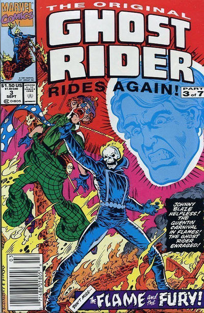 The Original Ghost Rider Rides Again #3 (1991) (Mid Grade)