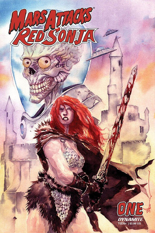 Mars Attacks Red Sonja #1 Cvr B Nguyen