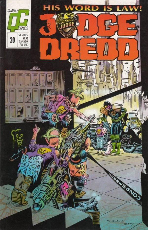 Judge Dredd #20 (1988) (High Grade)