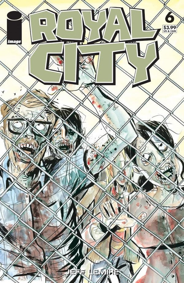 Royal City #6 Cvr D B&W Walking Dead #16 Tribute Var (Mr)