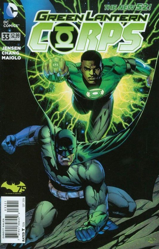 Green Lantern Corps #33 Batman 75 Variant Edition (Uprising)