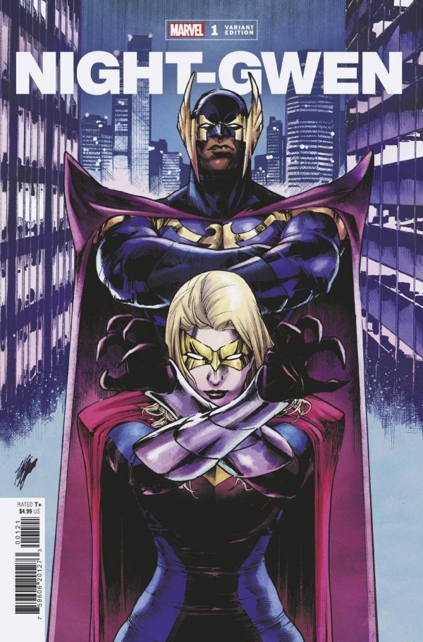 Heroes Reborn Night-Gwen #1 Miyazawa Var