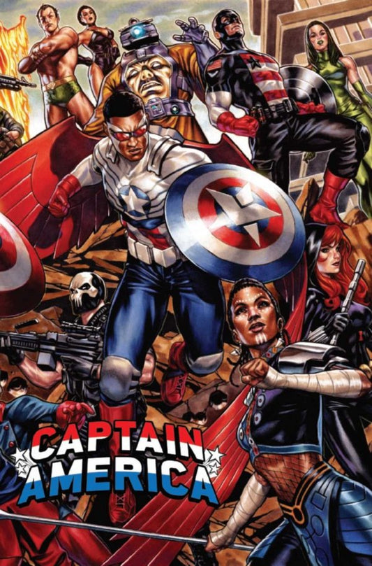 Captain America #0 Brooks Wraparound Variant