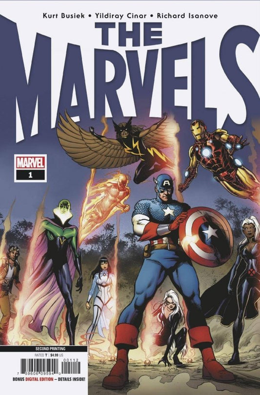 The Marvels #1 2nd Printing