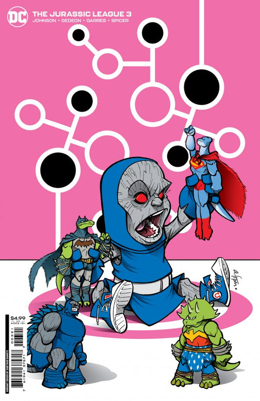 Jurassic League #3 (Of 6) Cover B Gustavo Duarte Card Stock Variant