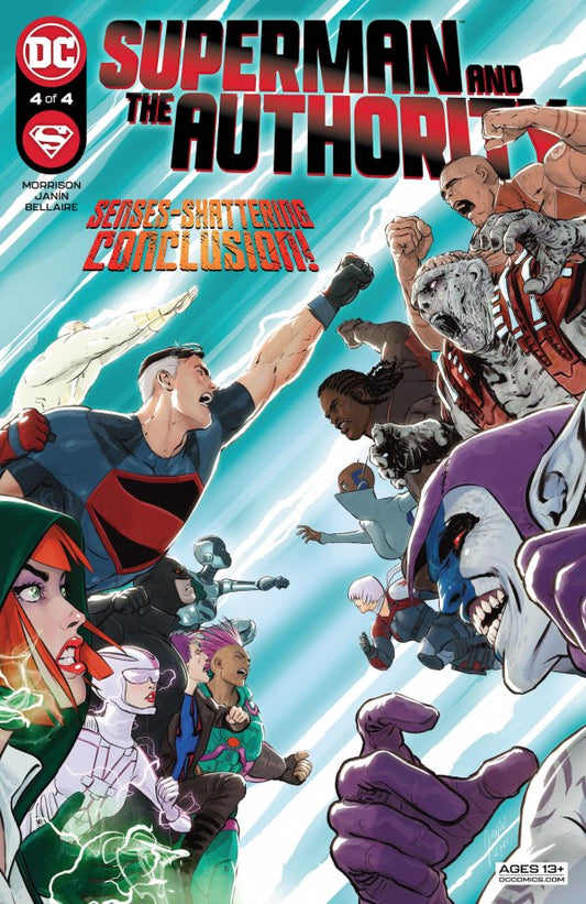 Superman And The Authority #4 (Of 4) Cvr A Mikel Janin