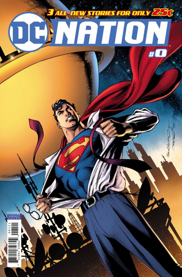 Dc Nation #0 Superman 1:100 Var Ed