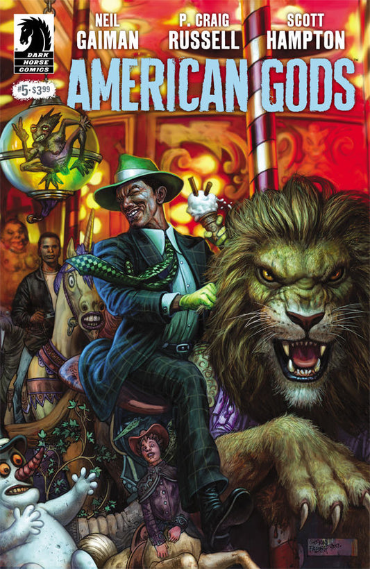 Neil Gaiman American Gods #5 (Mr)