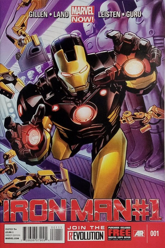 Iron Man #1 Now