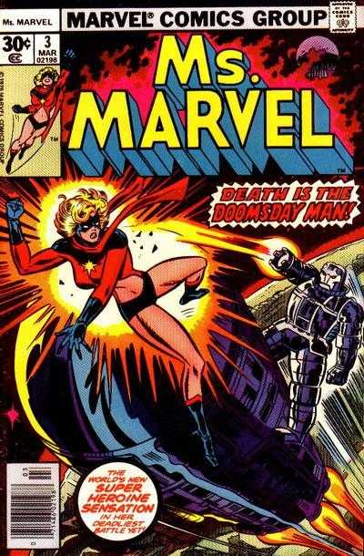 Ms. Marvel #3 (1976) (Mid Grade)
