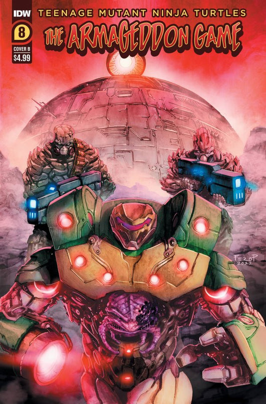 Teenage Mutant Ninja Turtles: The Armageddon Game #8 Cover B Pe