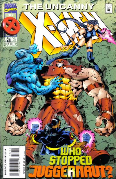 Uncanny X-Men #322 (1995) (High Grade)