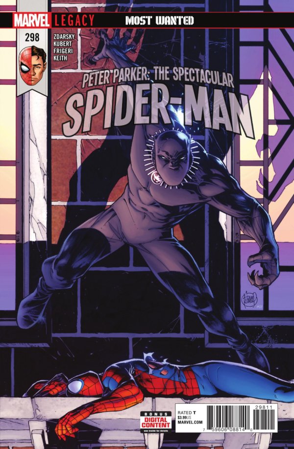 Peter Parker Spectacular Spider-Man #298 Leg