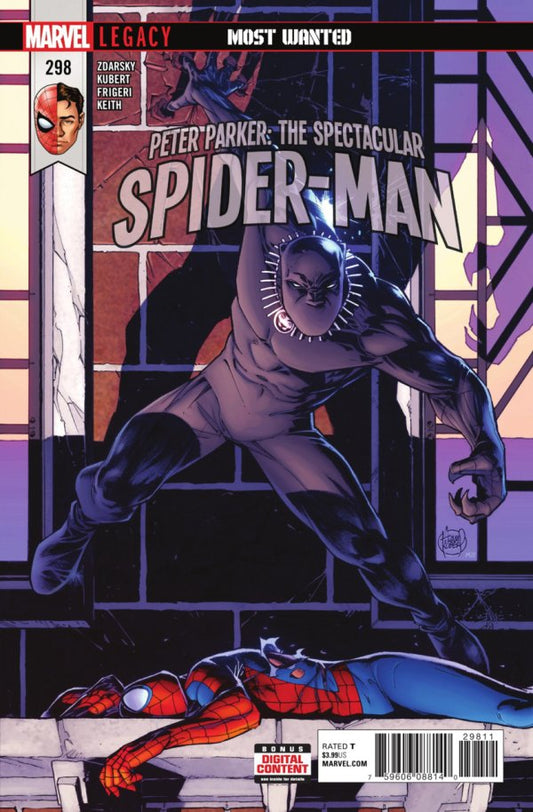 Peter Parker Spectacular Spider-Man #298 Leg