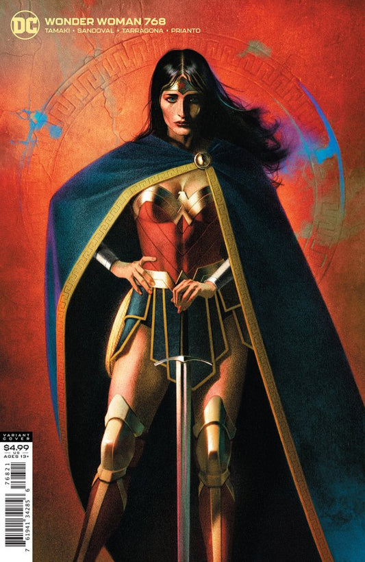 Wonder Woman #768 Card Stock Joshua Middleton Var Ed