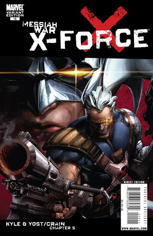 X-Force Vol 3 #15 Crain Variant Cover