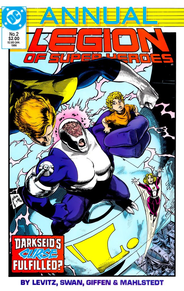Legion of Super-Heroes Annual #2 (1986) (Mid Grade)
