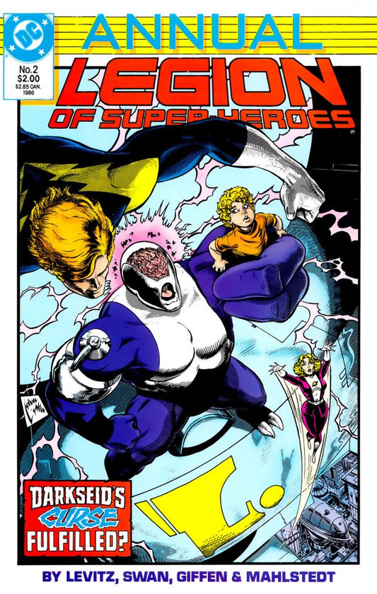 Legion of Super-Heroes Annual #2 (1986) (Mid Grade)